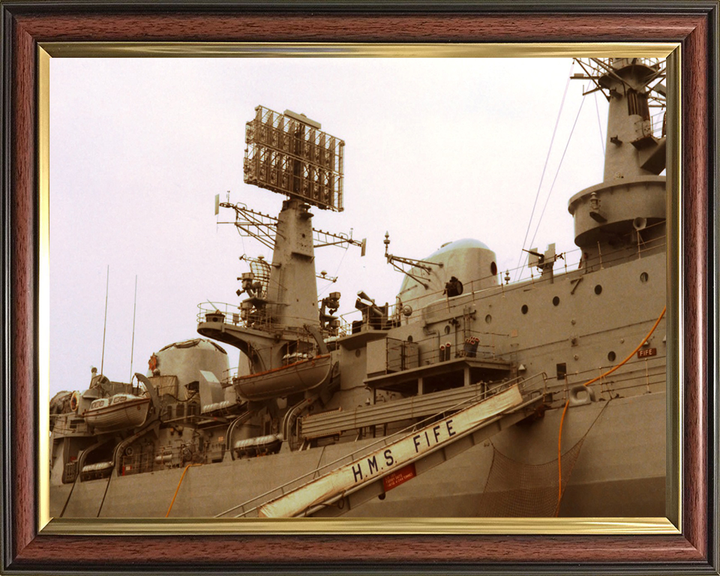 HMS Fife D20 | Photo Print | Framed Print | Poster | County Class | Destroyer | Royal Navy Hampshire Prints
