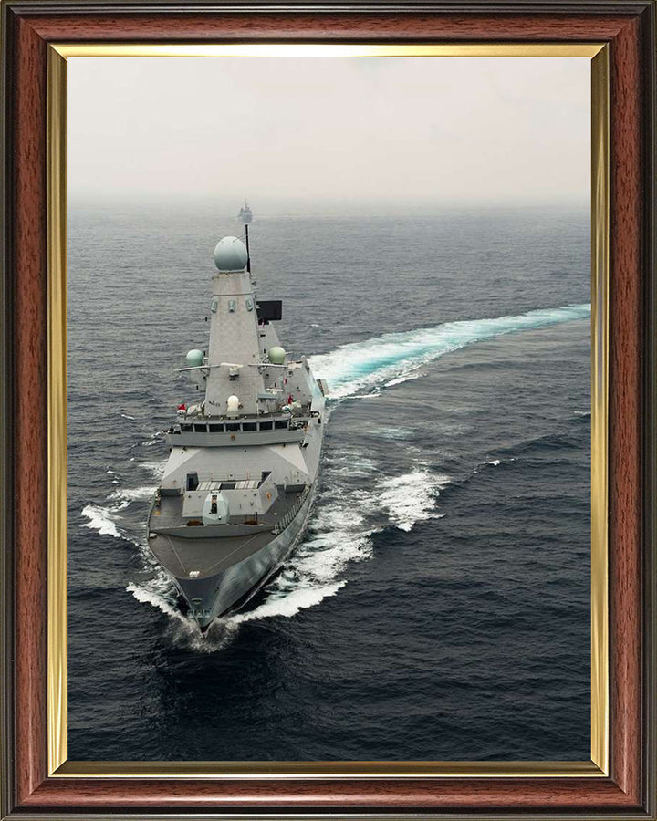 HMS Dauntless D33 Royal Navy Type 45 destroyer Photo Print or Framed Print - Hampshire Prints