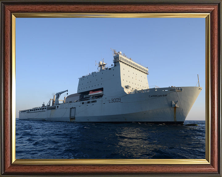 RFA Cardigan Bay L3009 | Photo Print | Framed Print | Bay Class | Auxiliary Dock | Royal Fleet Auxiliary Hampshire Prints