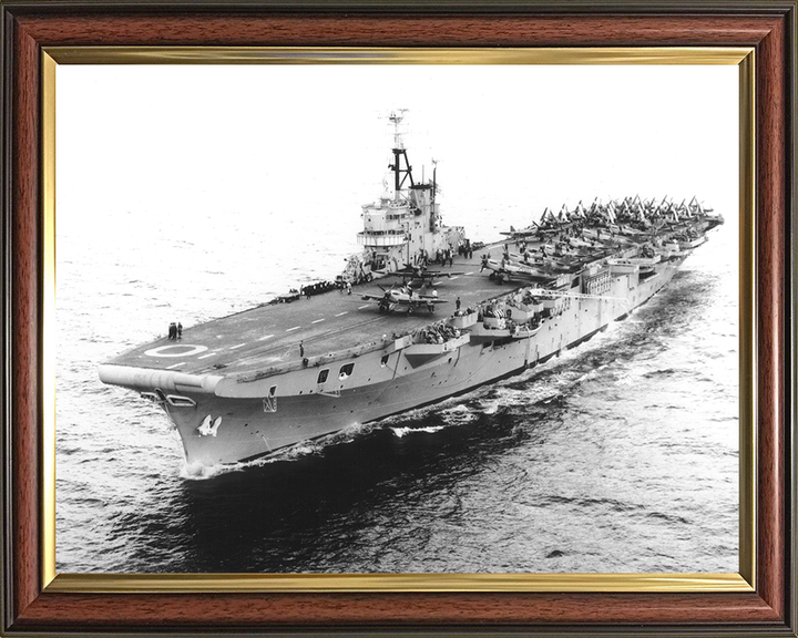 HMS Ocean R68 | Photo Print | Framed Print | Colossus Class | Aircraft Carrier | Royal Navy Hampshire Prints