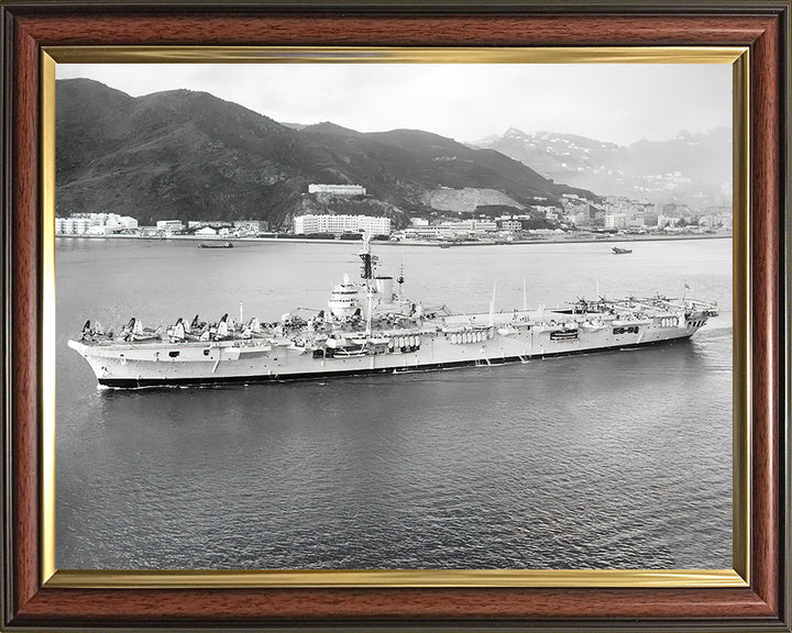HMS Warrior R31 | Photo Print | Framed Print | Poster | Colossus Class | Aircraft Carrier | Royal Navy Hampshire Prints