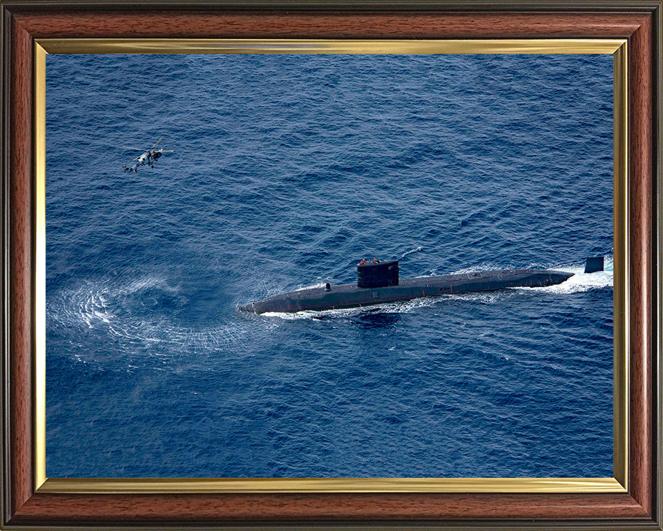 HMS Trenchant S91 Submarine | Photo Print | Framed Print | Trafalgar Class | Royal Navy Hampshire Prints