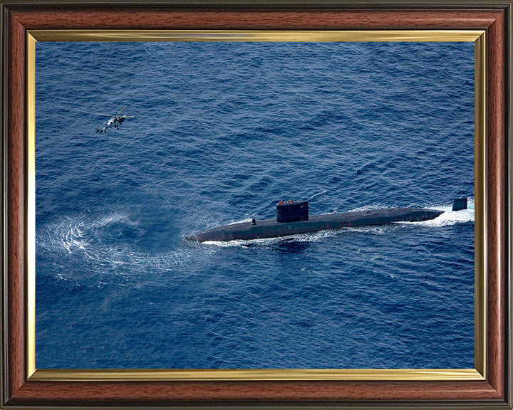 HMS Trenchant S91 Submarine | Photo Print | Framed Print | Trafalgar Class | Royal Navy Hampshire Prints
