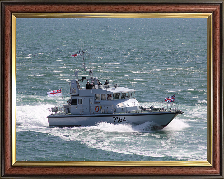 HMS Explorer P164 Royal Navy Archer class P2000 patrol vessel Photo Print or Framed Print - Hampshire Prints