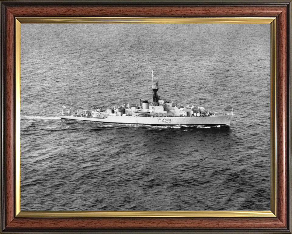 HMS Loch Fyne K429 Royal Navy Loch class frigate Photo Print or Framed Print - Hampshire Prints