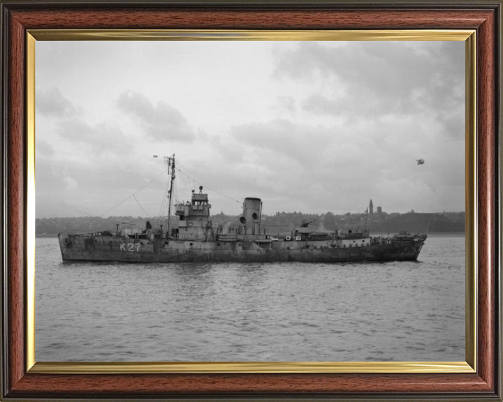 HMS Honeysuckle K27 | Photo Print | Framed Print | Flower Class | Corvette | Royal Navy Hampshire Prints