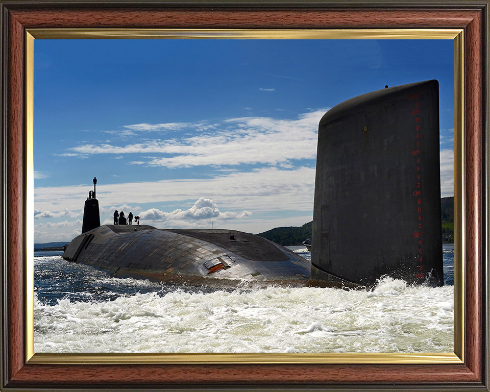 HMS Victorious S29 Royal Navy Vanguard class Submarine Photo Print or Framed Print - Hampshire Prints