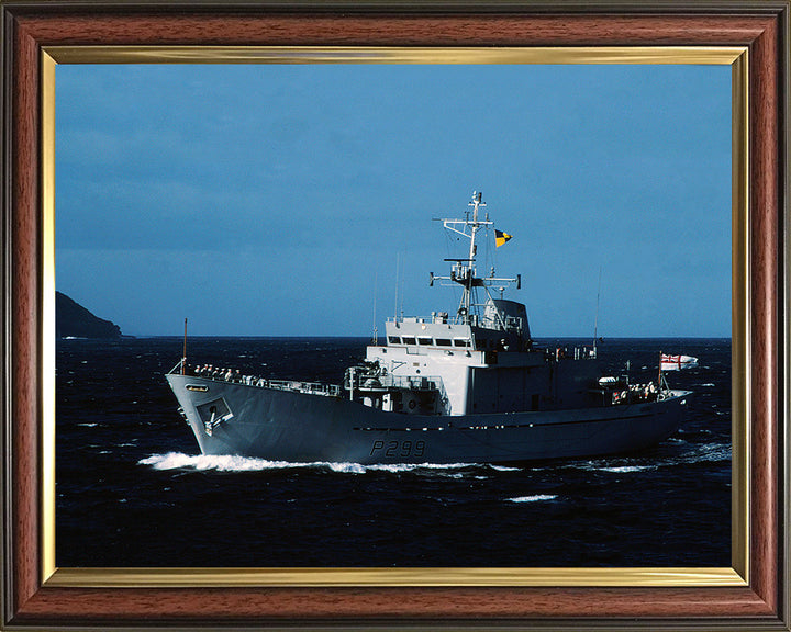 HMS Orkney P299 Royal Navy Island class Patrol Vessel Photo Print or Framed Photo Print - Hampshire Prints