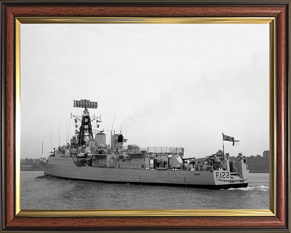 HMS Gurkha F122 Royal Navy Tribal class frigate Photo Print or Framed Print - Hampshire Prints