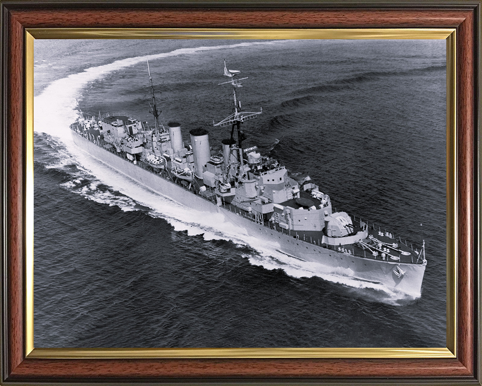 HMS Apollo (M01) Photo Print - At Sea - Royal Navy Abdiel Class Minelayer Posters, Prints, & Visual Artwork Hampshire Prints 10 x 8 Classic Frame No