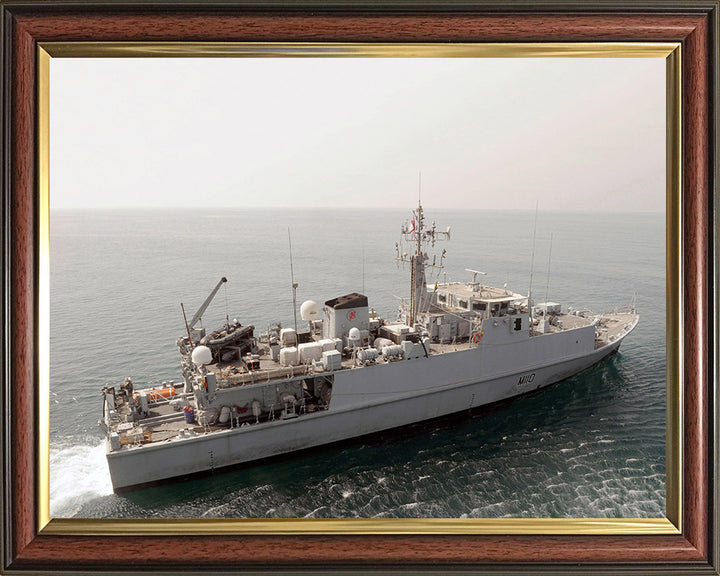 HMS Ramsey M110 | Photo Print | Framed Print | Sandown Class | Minehunter | Royal Navy Hampshire Prints