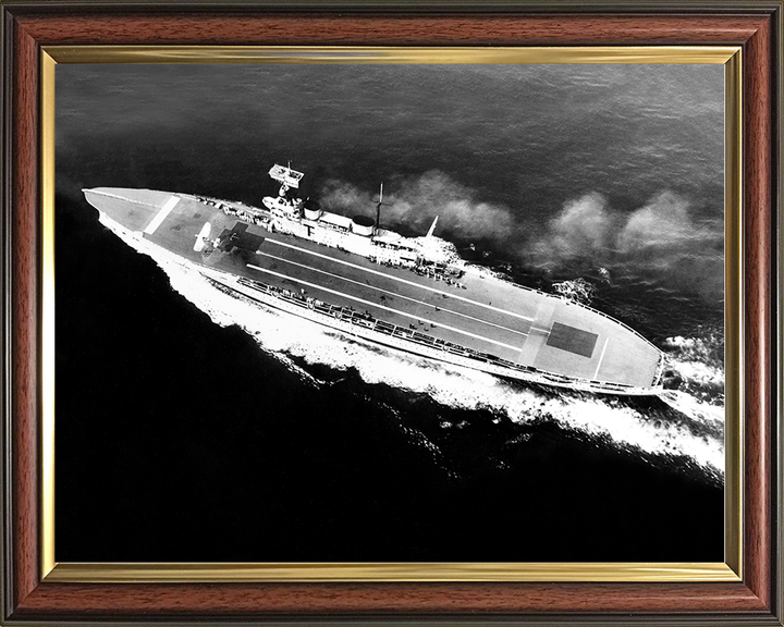 HMS Eagle (1918) Royal Navy Aircraft Carrier At Sea 1931 Photo Print Wall Art Decor Posters, Prints, & Visual Artwork Hampshire Prints 10 x 8 Classic Frame No