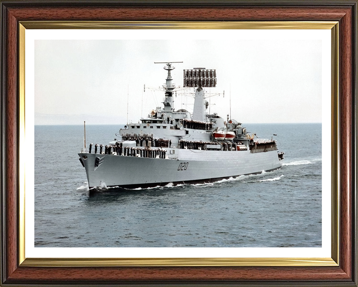HMS Fife D20 | Photo Print | Framed Print | Poster | County Class | Destroyer | Royal Navy Hampshire Prints