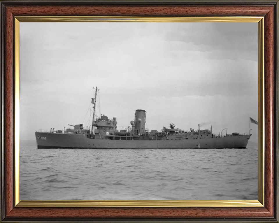 HMS Picotee K63 | Photo Print | Framed Print | Flower Class | Corvette | Royal Navy Hampshire Prints