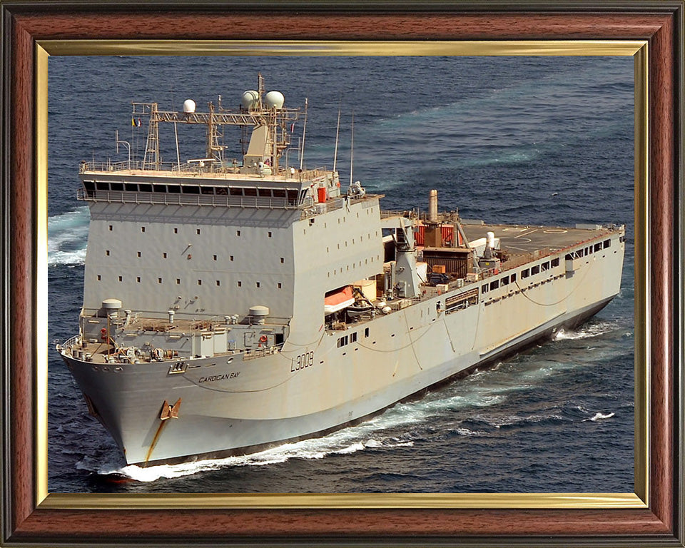 RFA Cardigan Bay L3009 | Photo Print | Framed Print | Bay Class | Auxiliary Dock | Royal Fleet Auxiliary Hampshire Prints