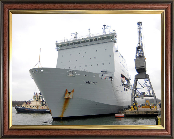 RFA Largs Bay L3006 | Photo Print | Framed Print | Bay Class | Auxiliary Dock | Royal Fleet Auxiliary Hampshire Prints