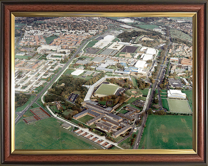 HMS Sultan Hampshire Aerial Photo Print or Framed Photo Print - Hampshire Prints