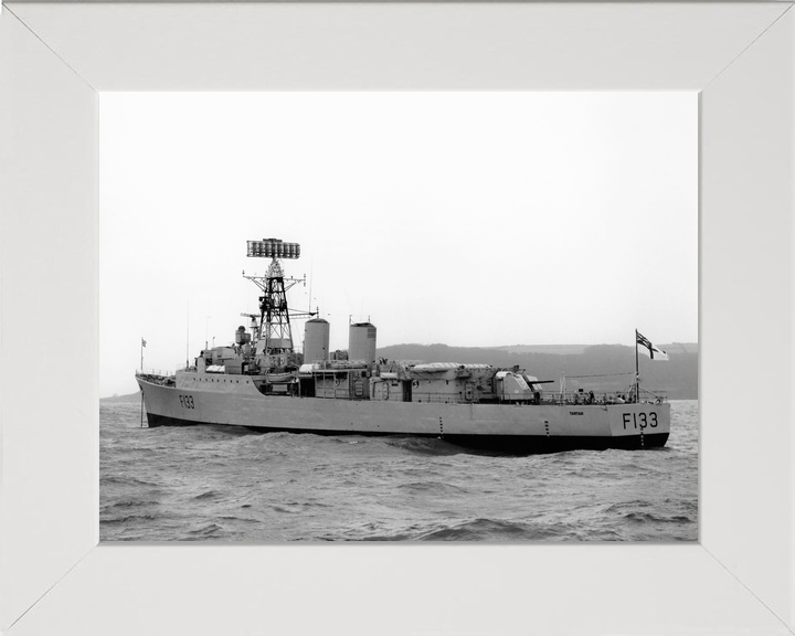HMS Tartar F133 Tribal Class Frigate March 1963 At Anchor Photo Print - Posters, Prints, & Visual Artwork - by Hampshire Prints (image 5 of 9)