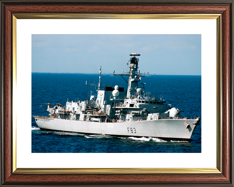 HMS St Albans F83 Type 23 Frigate Starboard View Photo Print - Posters, Prints, & Visual Artwork - by Hampshire Prints (image 8 of 9)