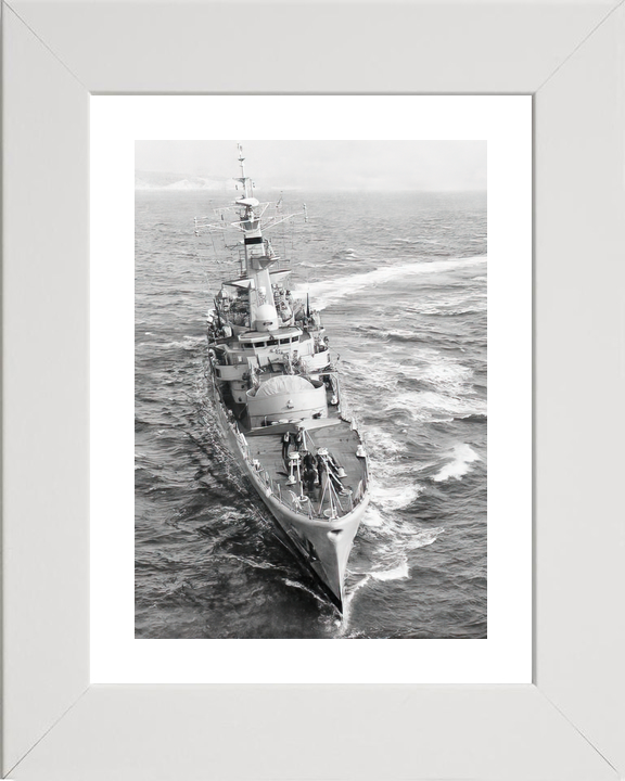 HMS Galatea (F18) Royal Navy Leander Class Frigate Bow View Photo Print Wall Art Decor - Posters, Prints, & Visual Artwork - by Hampshire Prints (image 4 of 9)