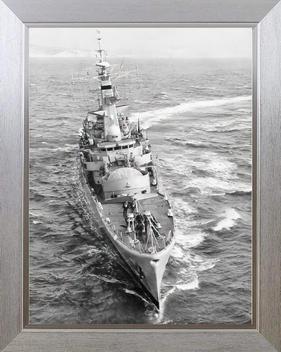 HMS Galatea (F18) Royal Navy Leander Class Frigate Bow View Photo Print Wall Art Decor - Posters, Prints, & Visual Artwork - by Hampshire Prints (image 7 of 9)