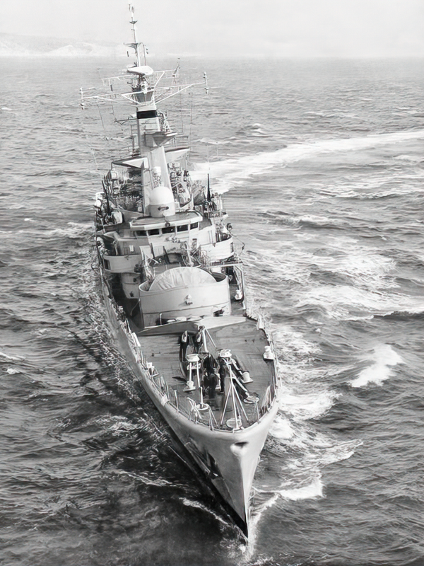 HMS Galatea F18 Leander Class Frigate