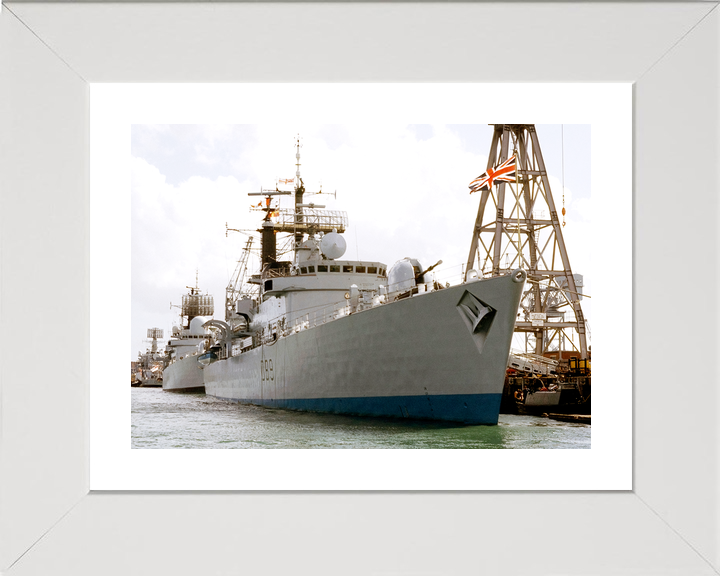 HMS Exeter (D89) Royal Navy Type 42 Destroyer Alongside Portsmouth Photo Print Wall Art Decor - Posters, Prints, & Visual Artwork - by Hampshire Prints (image 4 of 9)