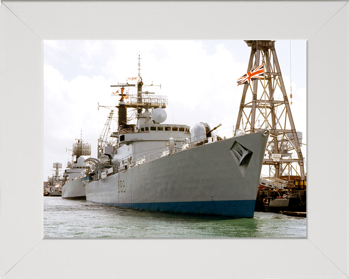 HMS Exeter (D89) Royal Navy Type 42 Destroyer Alongside Portsmouth Photo Print Wall Art Decor - Posters, Prints, & Visual Artwork - by Hampshire Prints (image 5 of 9)
