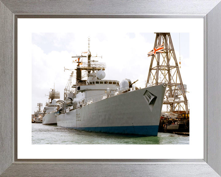 HMS Exeter (D89) Royal Navy Type 42 Destroyer Alongside Portsmouth Photo Print Wall Art Decor - Posters, Prints, & Visual Artwork - by Hampshire Prints (image 6 of 9)