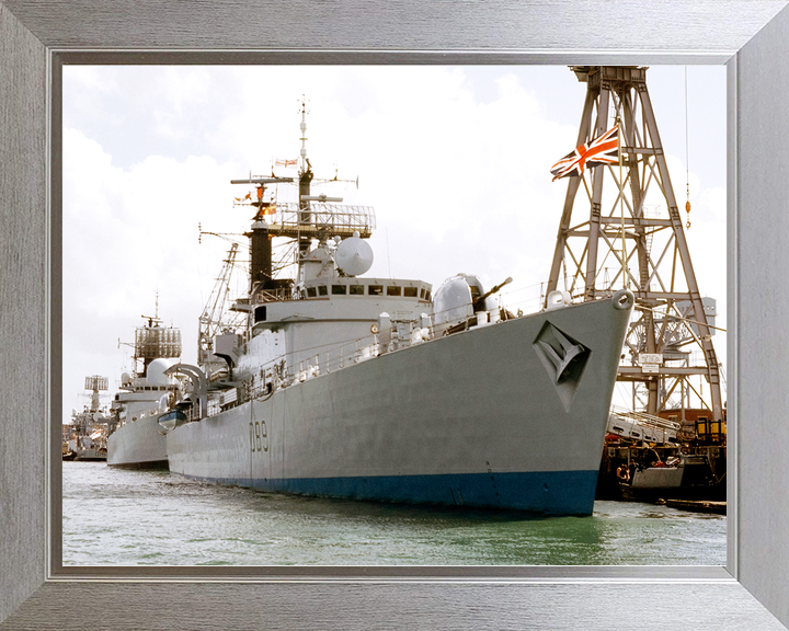 HMS Exeter (D89) Royal Navy Type 42 Destroyer Alongside Portsmouth Photo Print Wall Art Decor - Posters, Prints, & Visual Artwork - by Hampshire Prints (image 7 of 9)