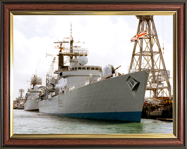 HMS Exeter (D89) Royal Navy Type 42 Destroyer Alongside Portsmouth Photo Print Wall Art Decor - Posters, Prints, & Visual Artwork - by Hampshire Prints (image 9 of 9)