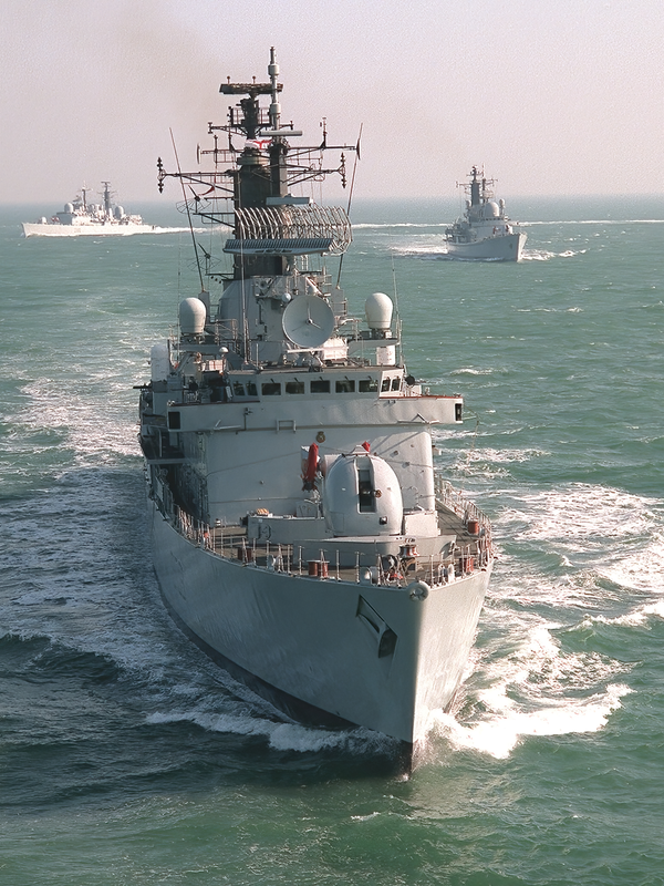 HMS Cardiff D108 Type 42 Destroyer September 1997