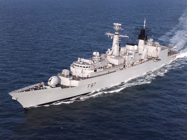 HMS Chatham F87 Type 22 Frigate March 1997