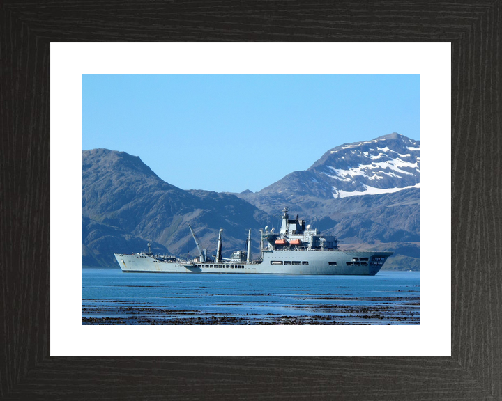 RFA Wave Ruler A390 Wave Class Tanker Port Beam View