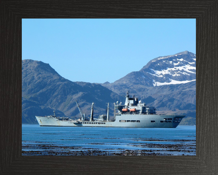 RFA Wave Ruler A390 Wave Class Tanker Port Beam View