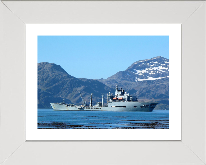 RFA Wave Ruler A390 Wave Class Tanker Port Beam View