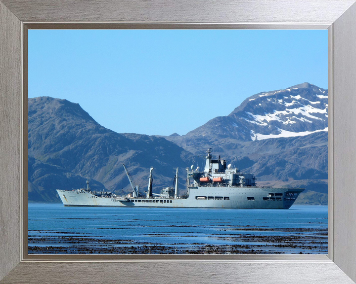 RFA Wave Ruler A390 Wave Class Tanker Port Beam View