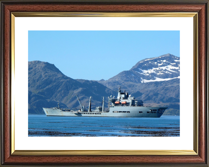RFA Wave Ruler A390 Wave Class Tanker Port Beam View