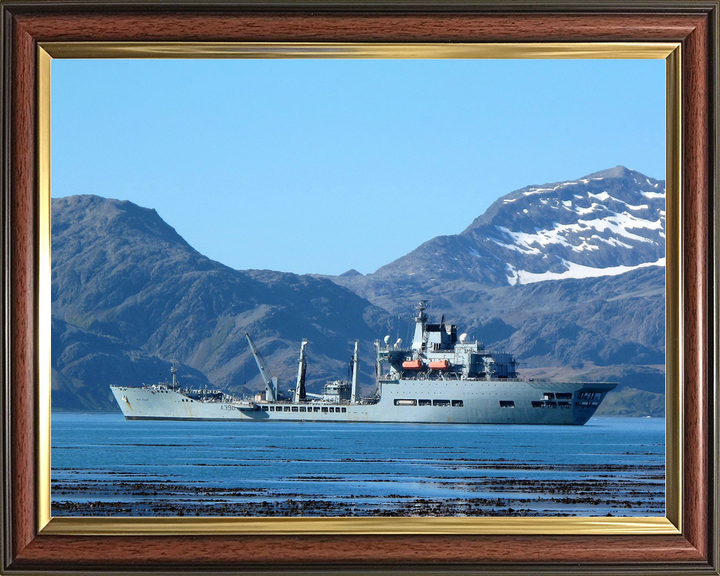 RFA Wave Ruler A390 Wave Class Tanker Port Beam View