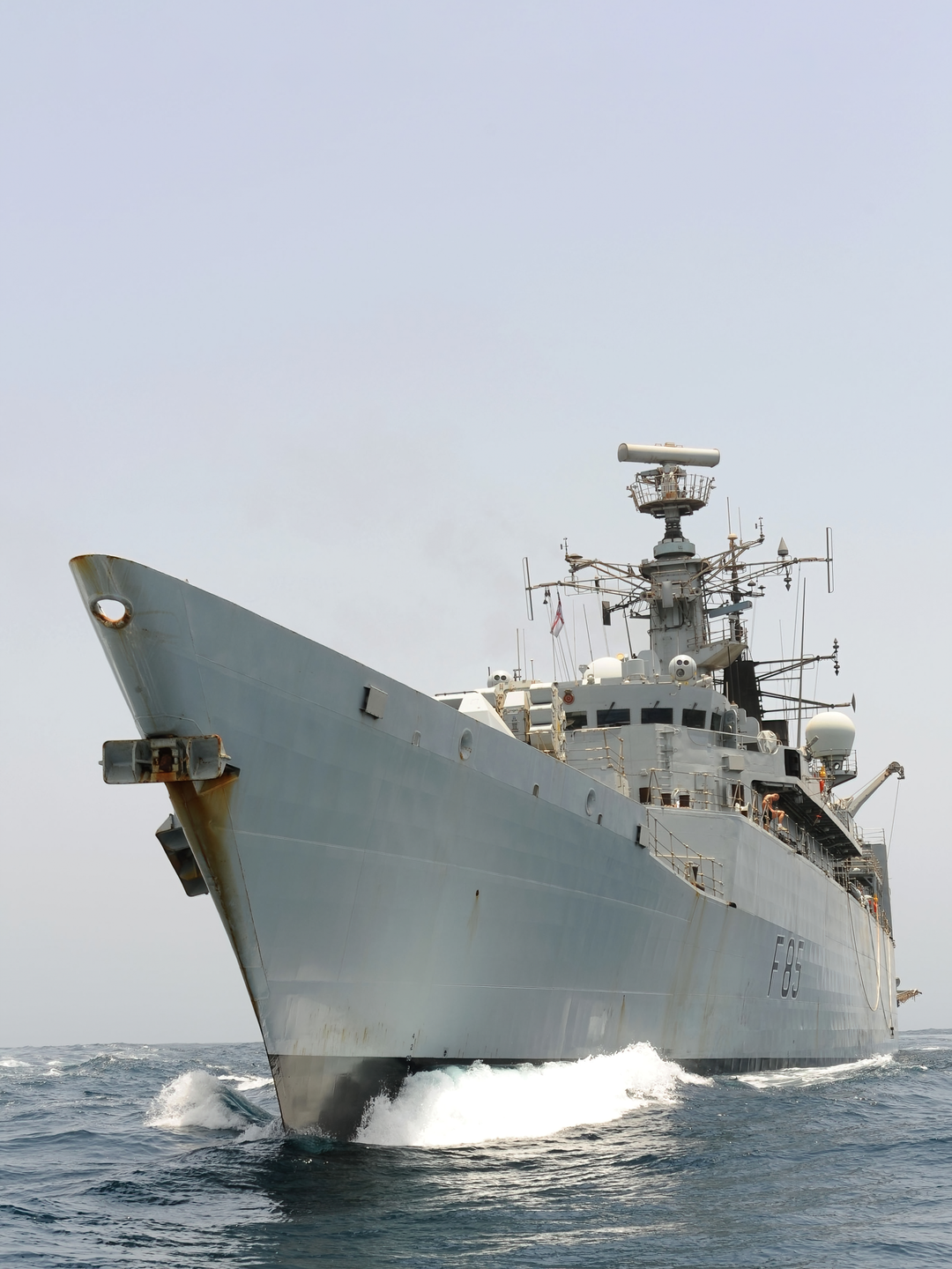 HMS Cumberland (F85) Royal Navy Type 22 Frigate Low Port Bow View Photo Print Wall Art Decor Posters, Prints, & Visual Artwork Hampshire Prints 6 x 4 No Frame No