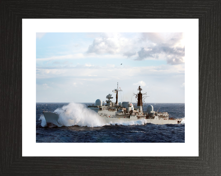 HMS Exeter (D89) Royal Navy Type 42 Destroyer At Sea Photo Print Wall Art Decor - Posters, Prints, & Visual Artwork - by Hampshire Prints (image 2 of 9)