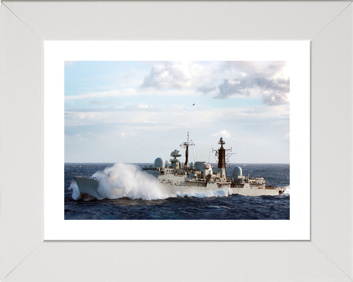 HMS Exeter (D89) Royal Navy Type 42 Destroyer At Sea Photo Print Wall Art Decor - Posters, Prints, & Visual Artwork - by Hampshire Prints (image 4 of 9)