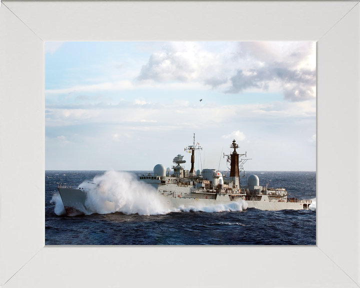 HMS Exeter (D89) Royal Navy Type 42 Destroyer At Sea Photo Print Wall Art Decor - Posters, Prints, & Visual Artwork - by Hampshire Prints (image 5 of 9)