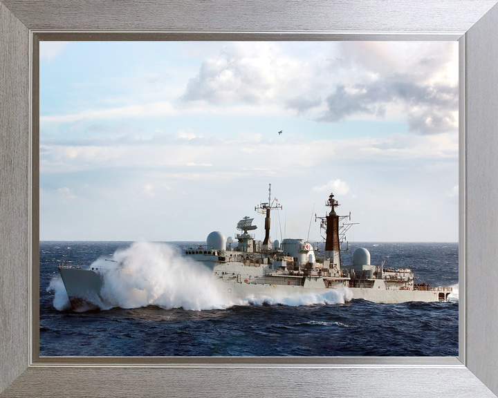 HMS Exeter (D89) Royal Navy Type 42 Destroyer At Sea Photo Print Wall Art Decor - Posters, Prints, & Visual Artwork - by Hampshire Prints (image 7 of 9)