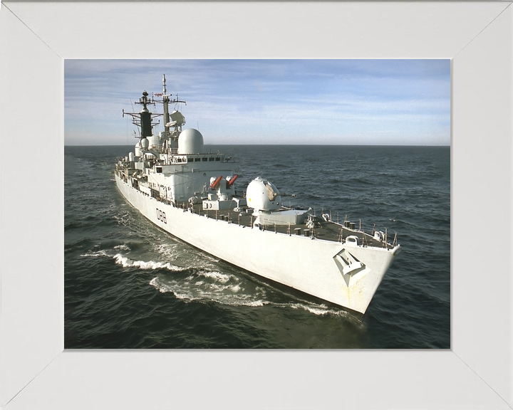 HMS Glasgow (D88) Royal Navy Type 42 Destroyer Starboard Bow View Photo Print Wall Art Decor - Posters, Prints, & Visual Artwork - by Hampshire Prints (image 5 of 9)