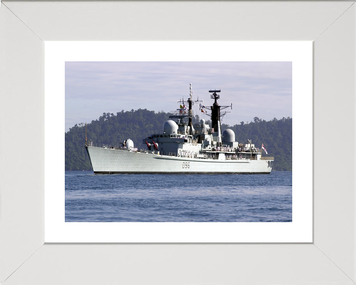 HMS Gloucester (D96) Royal Navy Type 42 Destroyer Low Starboard View Photo Print Wall Art Naval Decor - Posters, Prints, & Visual Artwork - by Hampshire Prints (image 4 of 9)
