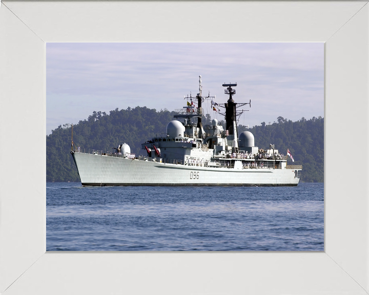 HMS Gloucester (D96) Royal Navy Type 42 Destroyer Low Starboard View Photo Print Wall Art Naval Decor - Posters, Prints, & Visual Artwork - by Hampshire Prints (image 5 of 9)