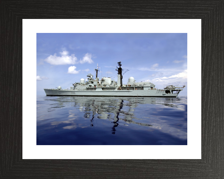 HMS Gloucester (D96) Royal Navy Type 42 Destroyer Port side Reflections Photo Print Wall Art Decor - Posters, Prints, & Visual Artwork - by Hampshire Prints (image 2 of 9)