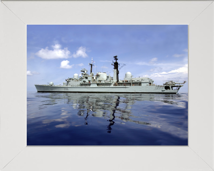 HMS Gloucester (D96) Royal Navy Type 42 Destroyer Port side Reflections Photo Print Wall Art Decor - Posters, Prints, & Visual Artwork - by Hampshire Prints (image 5 of 9)