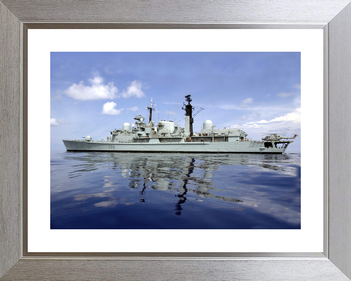 HMS Gloucester (D96) Royal Navy Type 42 Destroyer Port side Reflections Photo Print Wall Art Decor - Posters, Prints, & Visual Artwork - by Hampshire Prints (image 6 of 9)